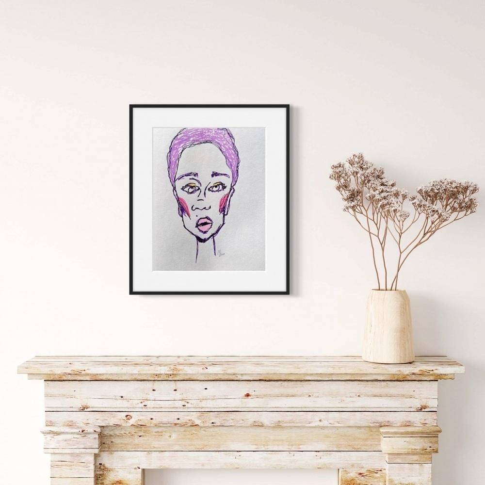Original Artwork #9 | 9 x 12 in.